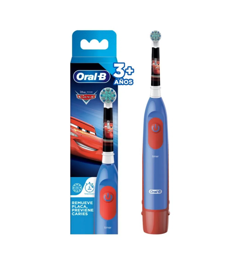 Cepillo Dental Electrico Cars Oral B +3 Años