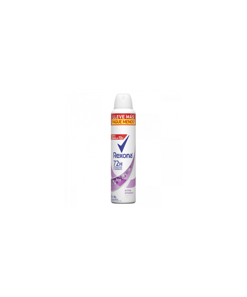 Desodorante Rexona Active Emotion Mujer Aerosol 150 ml.