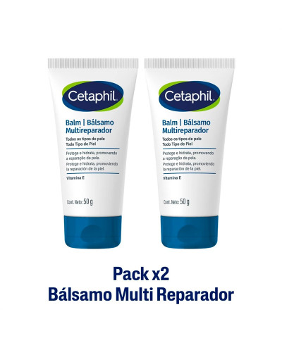 Pack X2 Cetaphil Balsamo Multi Reparador X 50 Ml