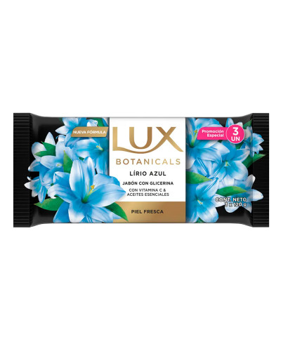 Jabon De Tocador Lux Botan Lirio Azul X120ml