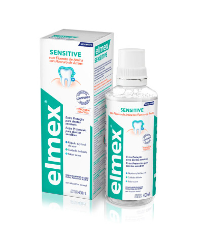 Enjuague Bucal Sensitive Elmex X 400 Ml.