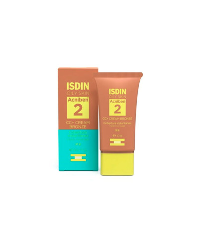 Isdin Acniben Cc+ Cream Bronze Spf30 40 Ml