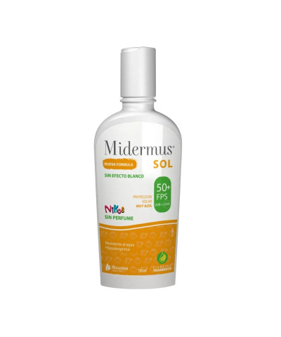 Protector Solar Midermus Niños Fps 50+ X 150 Gr