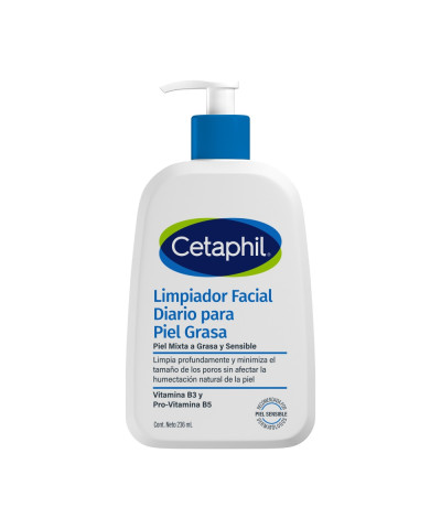 Loción Limpiadora Cetaphil Para Piel Grasa X 237 Ml