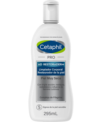 Emulsión Limpiadora Cetaphil Control Limpiador Corporal X 295 Ml