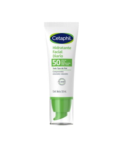 Crema Facial Cetaphil Hidratante Diario Fps 50 X 50 Ml