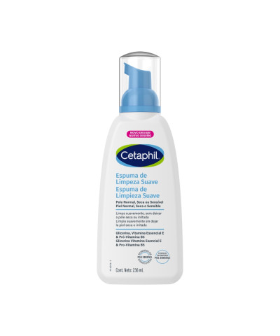Espuma De Limpieza Cetaphil Suave X 236 Ml