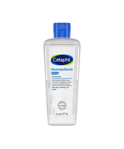 Limpiador Desmaq. Cetaphil Oil Free 177ml