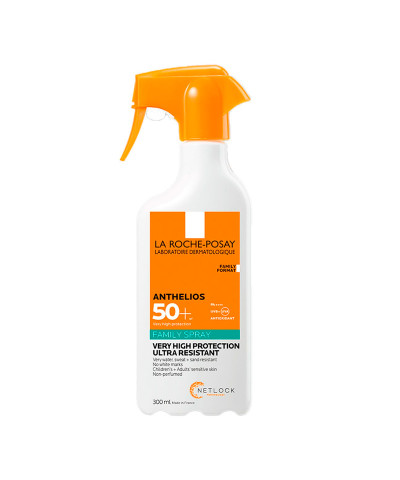 La Roche Posay Anthelios Fps50+ Spray Familiar Niños Y Adultos X 300ml