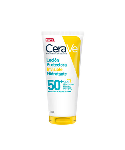 Loción Protectora Invisible Hidratante Spf50+
