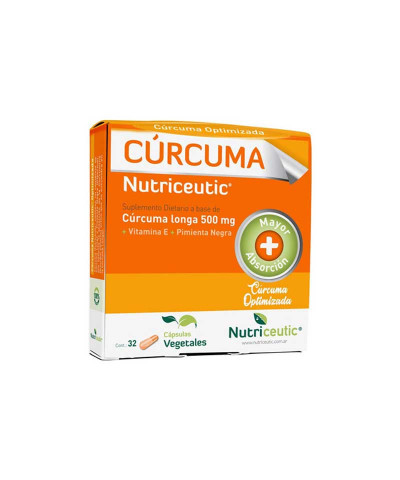Suplemento Cúrcuma Nutriceutic X 32 Caps
